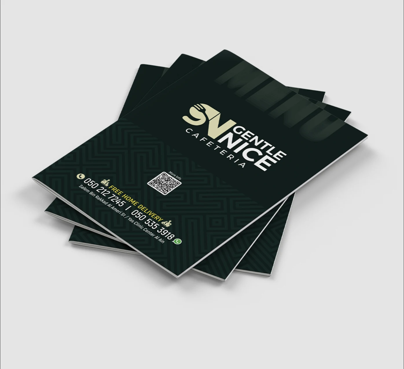 Restaurant menu design