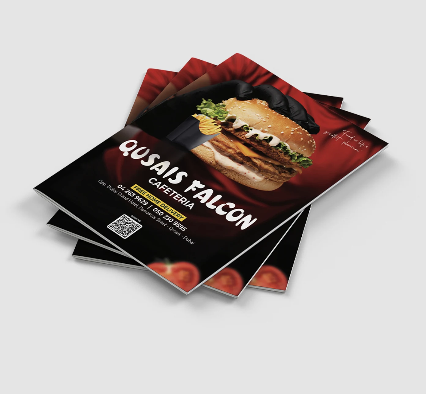 Restaurant menu design