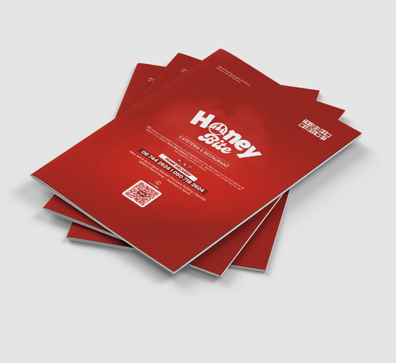 Restaurant menu design
