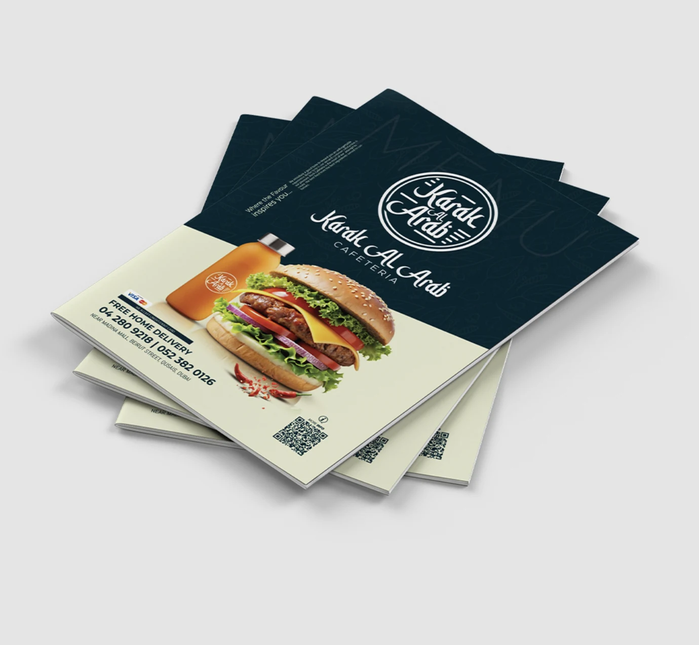 Restaurant menu design